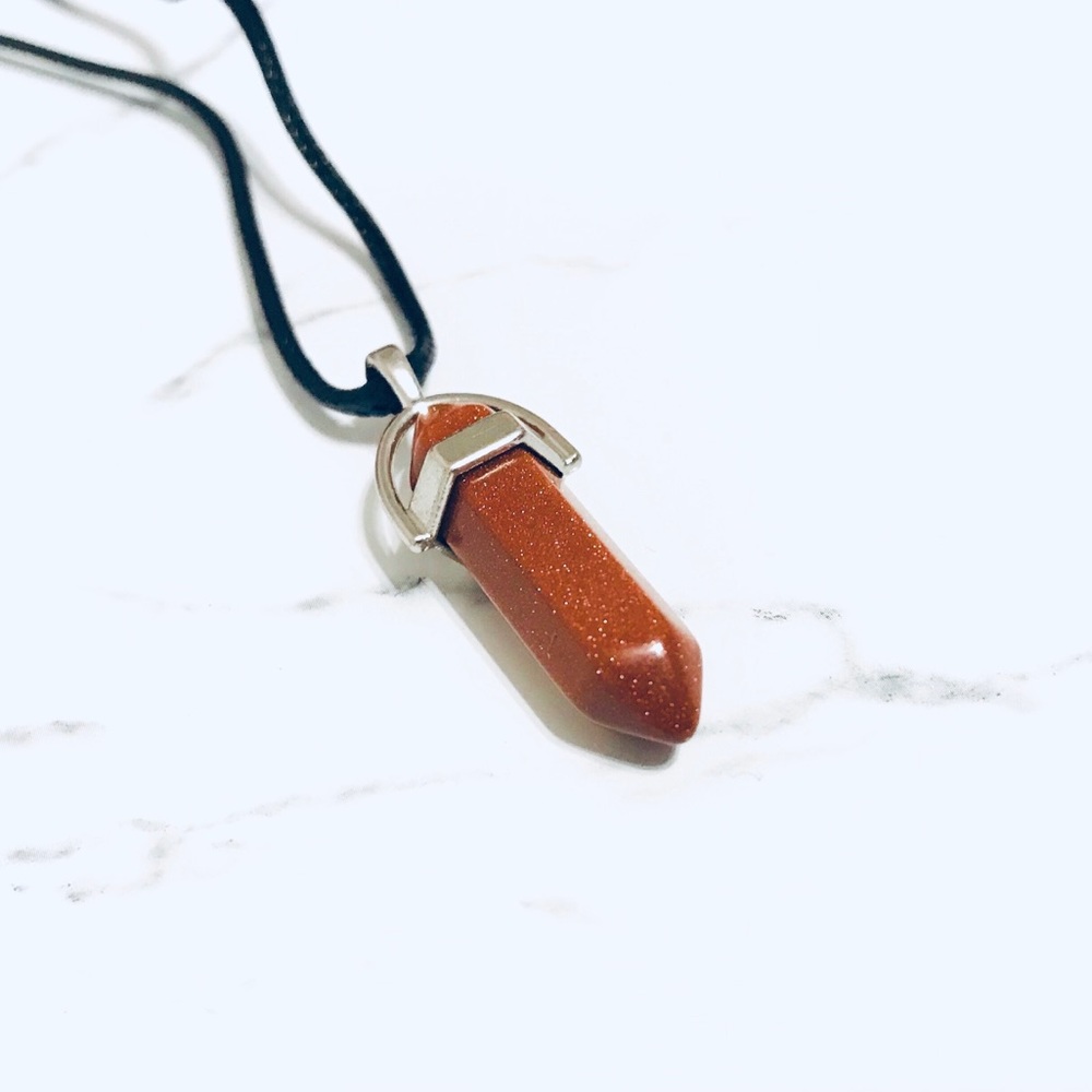 Orange Goldstone Choker 🌞